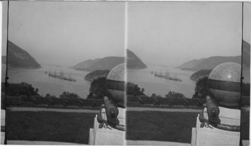 Looking Up the Hudson From West Point, N.Y