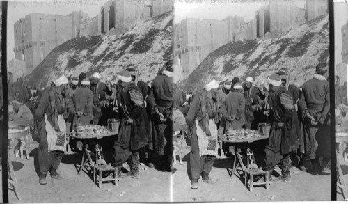 A Street Restaurant. Aleppo. Mesopotamia