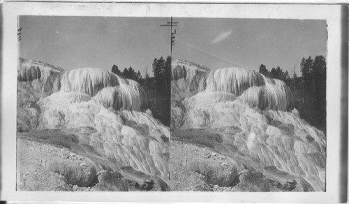 Cleopatra Terraces, Mammoth Hot Springs. Yellowstone National Park