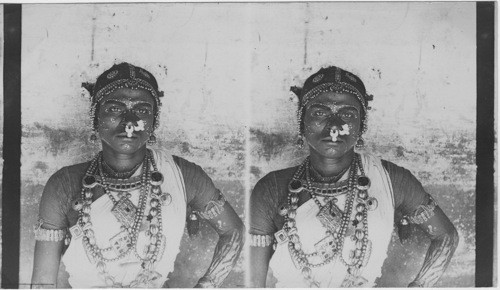 A Hindu Dancing Girl, Tanjore, So. India