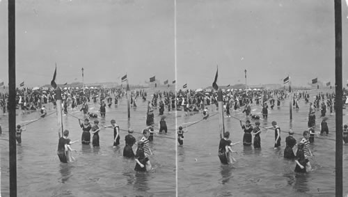 Bathing Scene, Coney Island, New York