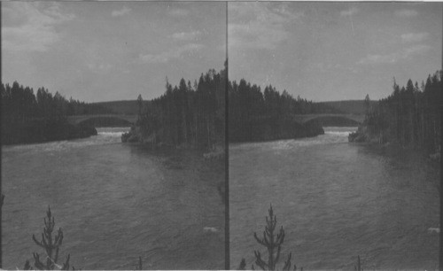 Chittenden Bridge, With Bridge, Yellowstone