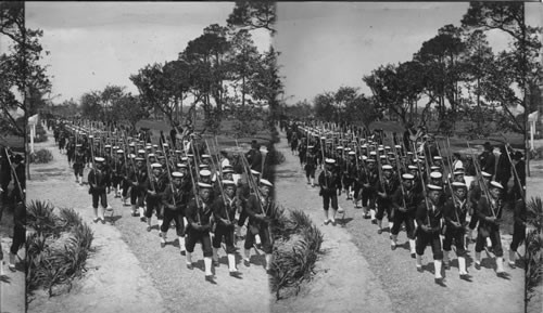 The spick and span Marines of the Japanese Navy, Jamestown Exposition