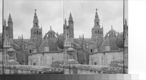 Cathedral & the Giralda, Deland. Seville, Spain