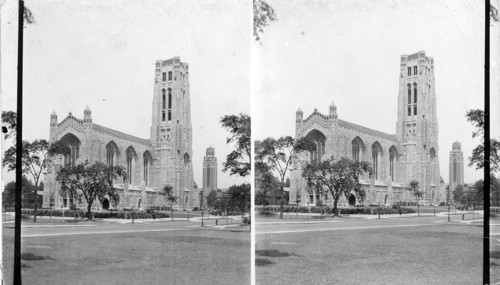 The new chapel at Chicago University. Chicago, Ill