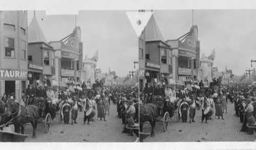 Indian Congress Wild West Show. St. Louis World's Fair, Missouri
