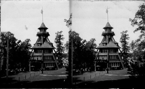 The Unique Washington State Building, La. Purchase Exposition, St. Louis Mo