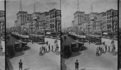 N. W. on Canal street from corner of St. Charles street, New Orleans, La