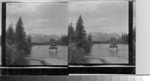 Buchanan Boys on Bow River at Banff, Canada