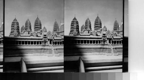 Model - of Angkor Vat at Wat Po, Siam