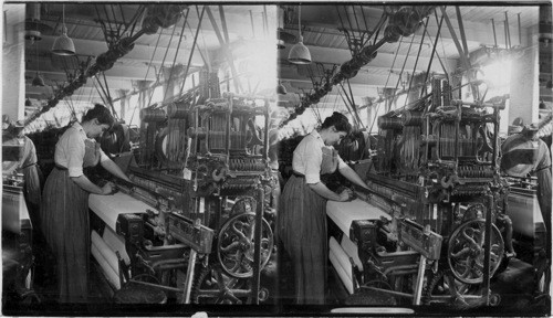 Fancy Loom with Dobby Head, Pacific Mills, Lawrence, Mass