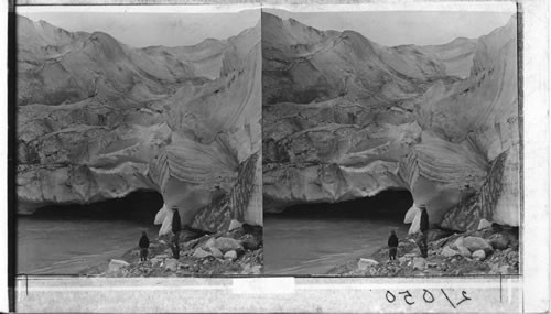 Mendenhall Glacier, Near Juneau, Alaska. Ice cave