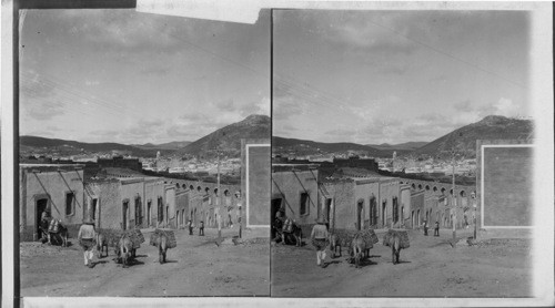 The Great Mining City of Zacatecas and its Famous Aqueduct. Mexico