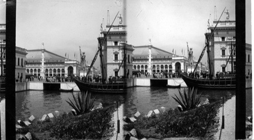 View from the old Convent, World's Columbian Exposition