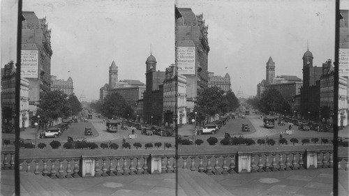 Pennsylvania Avenue from the Treasury, S.E. to Capitol, Washington, D.C