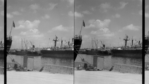 Docks at Houston, Texas