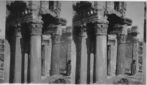 Capitals of Temple of Jupiter, Baalbek, Syria