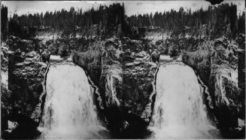 Upper Falls. Yellowstone National Park