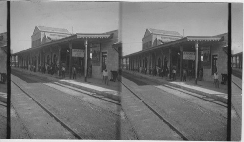 R. R. Station. Jerusalem - Palestine