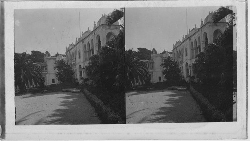 General view of Gov. Summer Palace, Algiers, Algiera