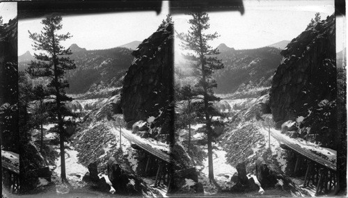 Boulder Canyon on the Moffat Route, Colorado