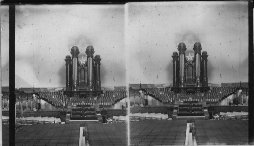 Mormon Tabernacle Interior and Great Organ, Utah