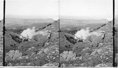 Over village of Hattin to Sofed. From Mt. of Beatitudes to Sea of Galilee. Palestine, Asia