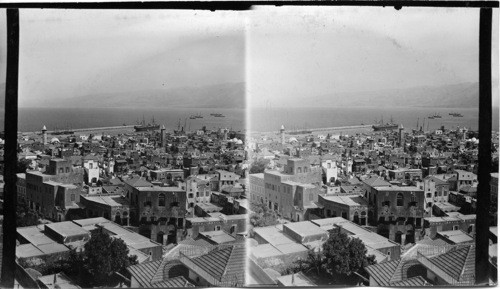 Birds-eye View of Beyrout, Syria