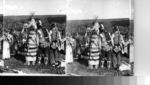 Blackfeet Indians. Glacier National Park, Montana