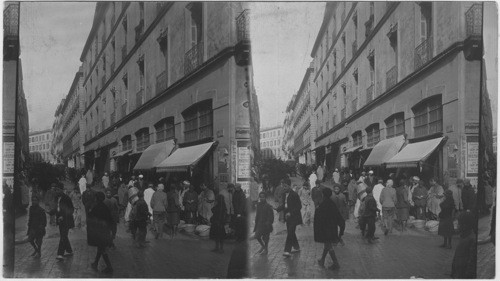 Natives in Streets of Algiers, Africa