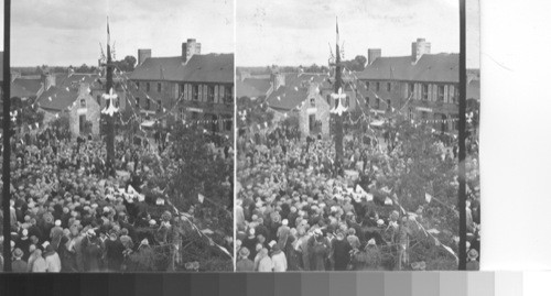 St. Nicolas - survival of old Druid ceremonies. France