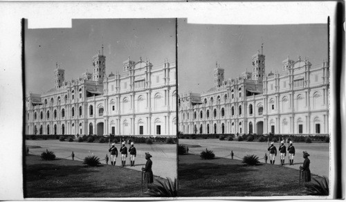 One of the Palaces of H. H. the Maharaja of Gwalior (W.). India