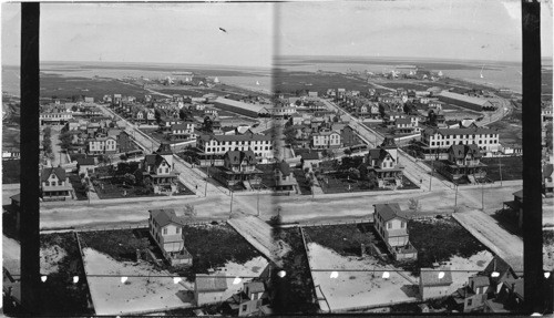 Atlantic City from light house showing the inlet