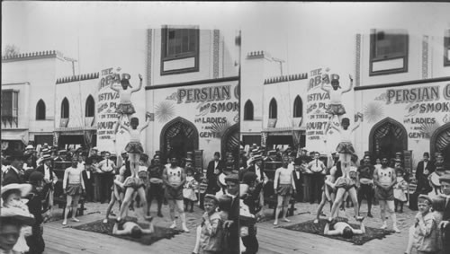 Indian Acrobats on the Pike, World's Fair