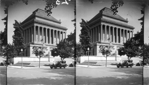 Scottish Rite Temple from corner of N.W. 16th St. and S.St. N.W. looking east. Wash., D.C