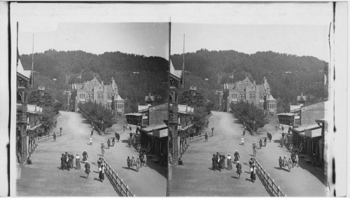 Town Hall and Mall from P. O. East, Simla. India