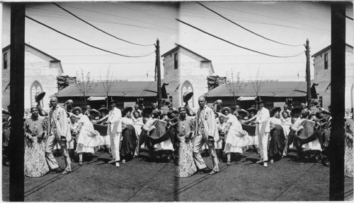 Cake walk at the Old Plantation. Pan-American Exposition