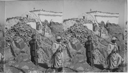 A Chapel in the ridge of Mt. Sinai, Egypt