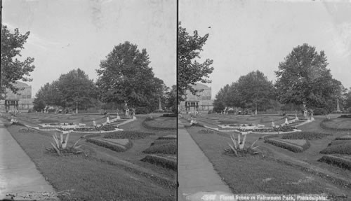Floral Scene in Fairmount Park, Phila
