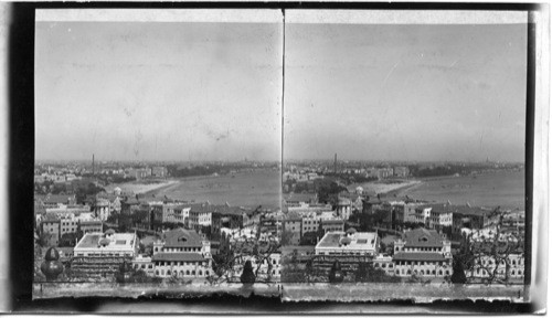 Looking over Bombay from Hanging Gardens