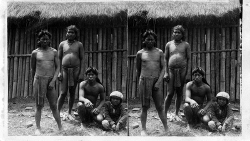 Filipinos in native costume, Worlds Fair