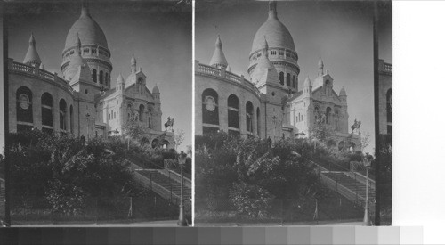 Church of the Sacred Heart, Montmartre. Paris