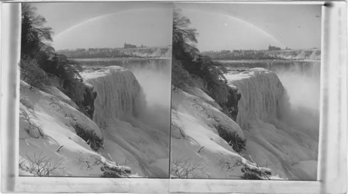 Niagara, Horseshoe Falls from Goat Island - Winter