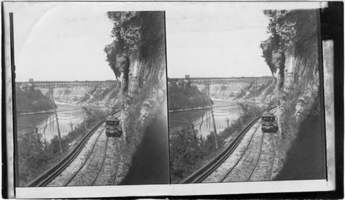 The Great Gorge and the Cantilever Bridge, Niagara Falls, N.Y