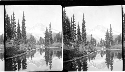 Mirror Lake. Mt. Rainier, Washington