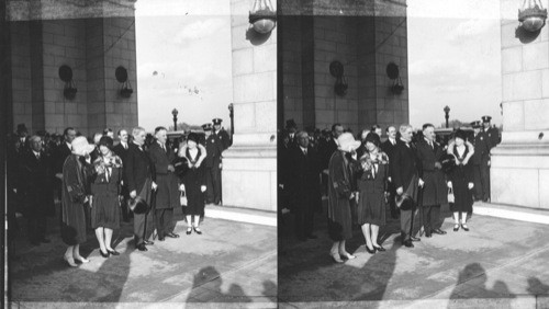 Arrival of Ramsay McDonald, British Premier at Wash., D.C. Oct. 4, 4pm, 1929