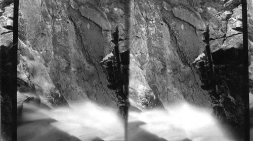 Looking down Bear Creek Falls - Ouray, Colorado