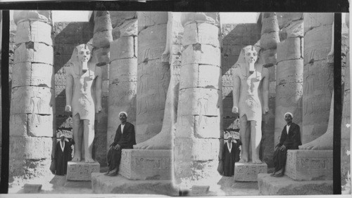 The Best Preserved Statue of Ramses II, Temple of Luxor, Egypt