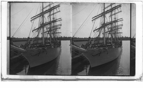 French Brig Loading with Cotton, Wilmington, N.C