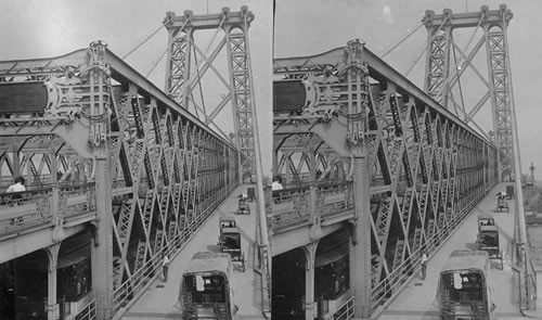 On the great new East River Bridge, N.Y